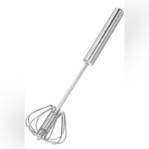 Mayhow Stainless Steel Push Whisk Spring Whisk Hand Push Egg Beater